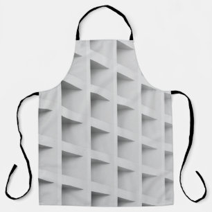 White cubby shelf apron