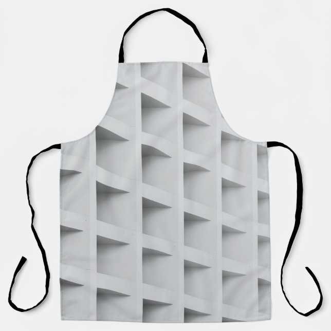White cubby shelf apron (Front)