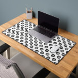 White Custom Business Logo Pattern Desk Mat<br><div class="desc">Create your own White Minimalist simple Business Logo Pattern Desk Mat adding your company logo, photo or any image. Enhance your company workspace using this stylish, modern and professional desk mat template. A basic and clear design customizable in any colour for an elegant, clean and modern look, that perfectly match...</div>