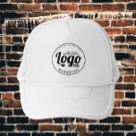 White Custom Logo Hat For Painter<br><div class="desc">Feel free to personalize and customize this white custom logo branded painter's hat for your business employees and company staff or for promotional and marketing purposes. Edit options are available.</div>