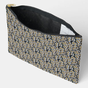 White Daisies Accessory Pouch