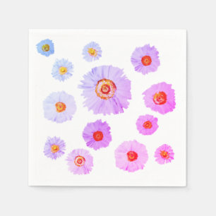White daisies Cocktail Paper Napkins