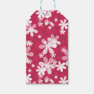 White daisies gift tags