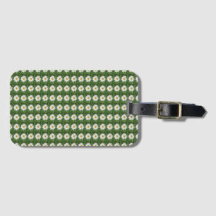 White Daisies  Luggage Tag