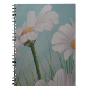 WHITE DAISIES NOTEBOOK
