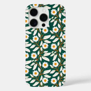 White daisies with bright yellow centers iPhone 16 pro case