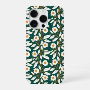 White daisies with bright yellow centers iPhone 16 pro case