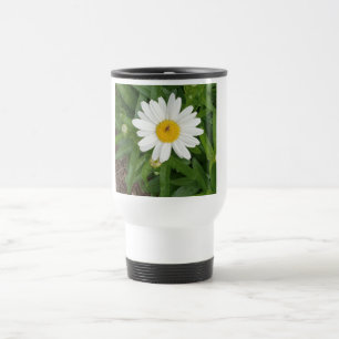 White Daisy Coffee Mug