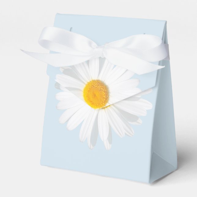 white daisy favor box (Front Side)