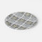 WHITE DAISY FLOWER BOUQUET PAPER PLATE