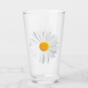 white daisy glass