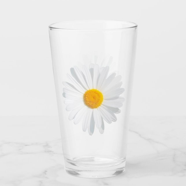 white daisy glass (Front)