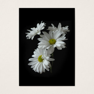 White Daisy Mums ATC Photo Card