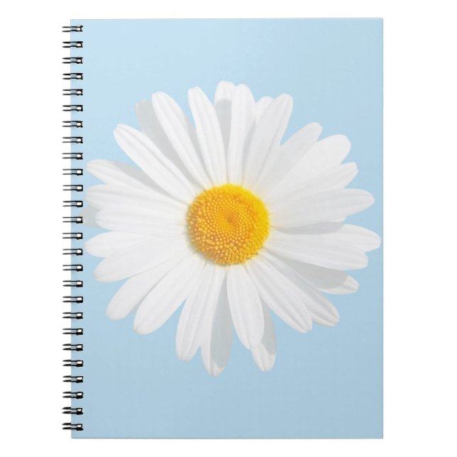 white daisy notebook (Front)