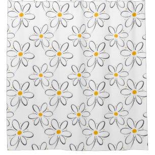 White Daisy Pattern