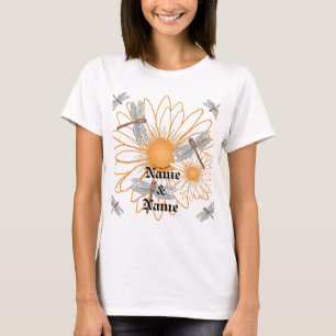 White Daisy  t-shirt