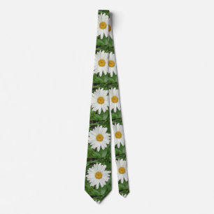 White Daisy Tie