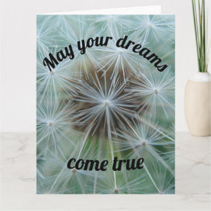 White Dandelion Card