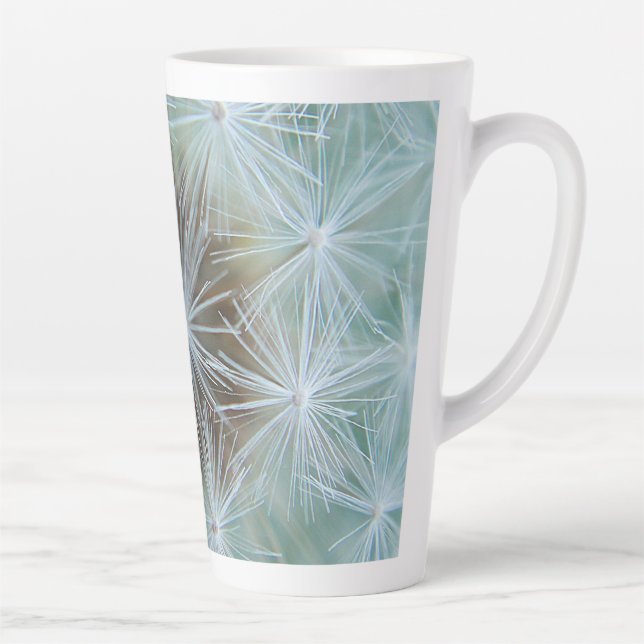 White Dandelion Latte Mug (Right)