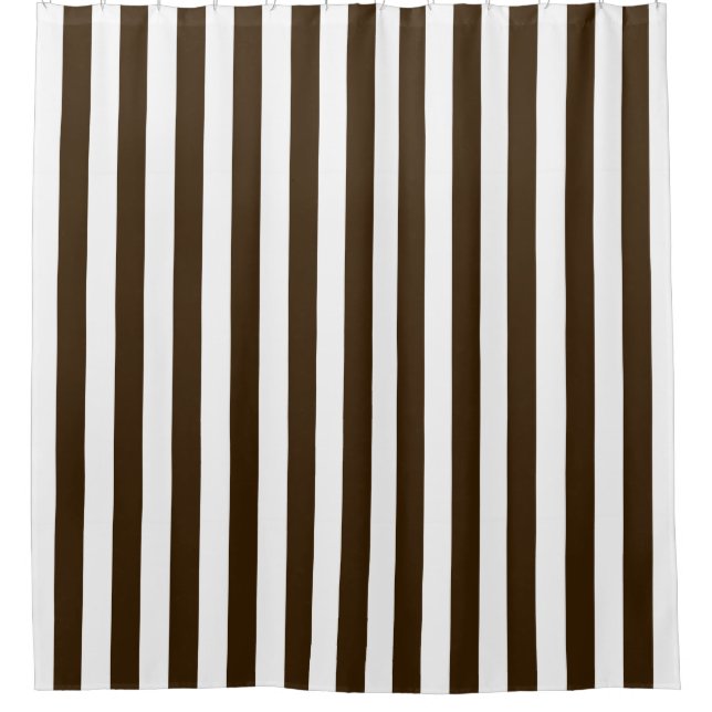 White Dark Brown Vertical Stripe NL #0 (Front)