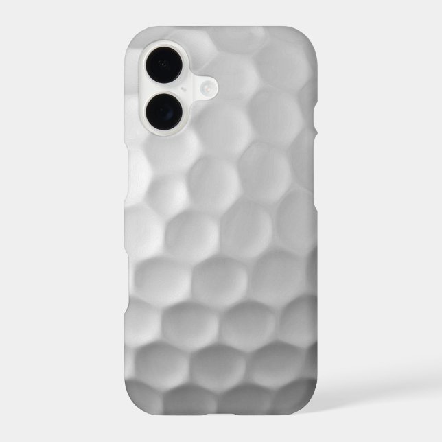 White Dimpled Golf Ball Texture (Back)