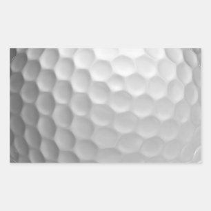 White Dimpled Golf Ball Texture Sticker