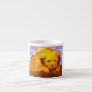 White Dog Espresso Cup