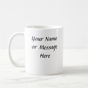 White Dog - Mug (Personalized or Customized)