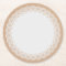 White Doily Look Paper Coasters