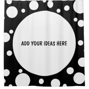 White Dots seamless pattern + your backgr. & ideas