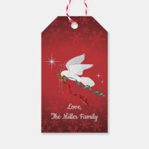 White Dove Gift Tags