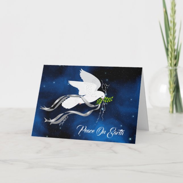 White Dove Holiday Card (Front)