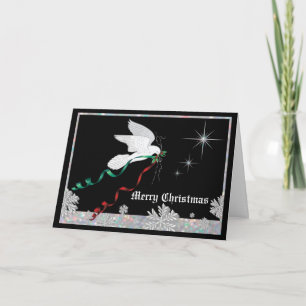 White Dove Holiday Card