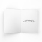 White Dove of Peace Faux Papercraft Christmas