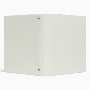 White Dove Solid Colour Binder