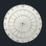 White Dove Solid Colour Dartboard<br><div class="desc">White Dove Solid Colour</div>
