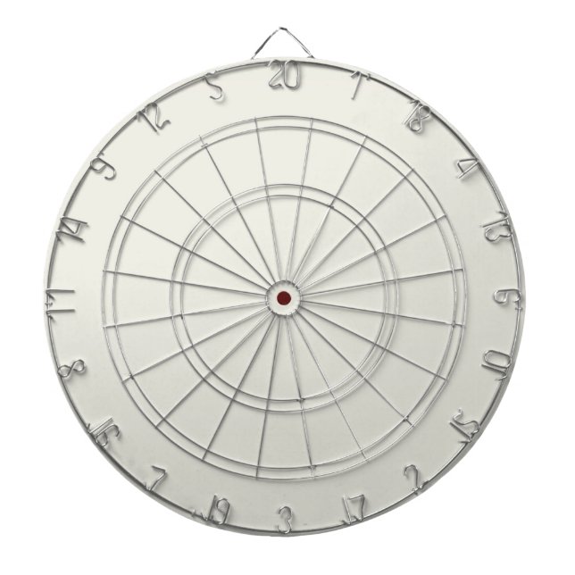 White Dove Solid Colour Dartboard (Front)