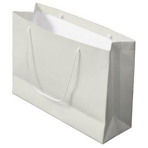 White Dove Solid Colour Large Gift Bag