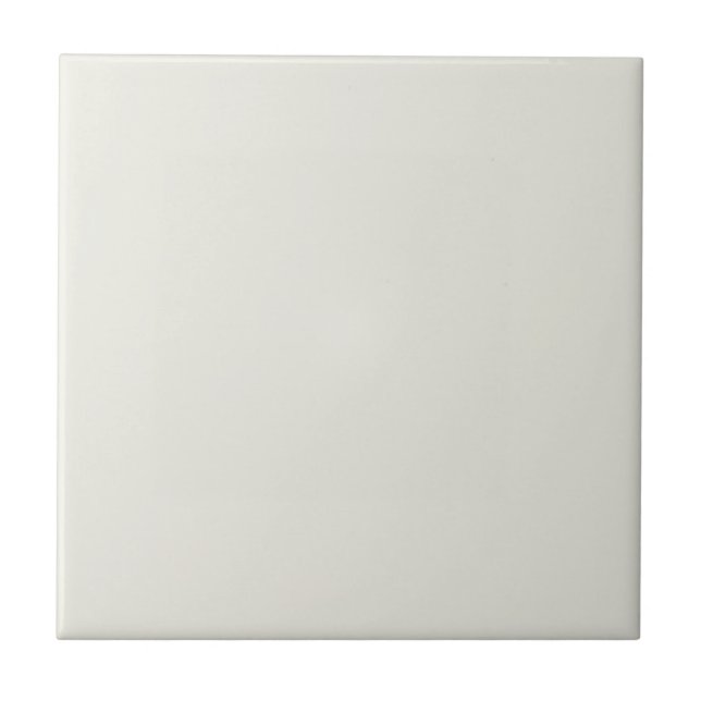 White Dove Solid Colour Tile (Front)