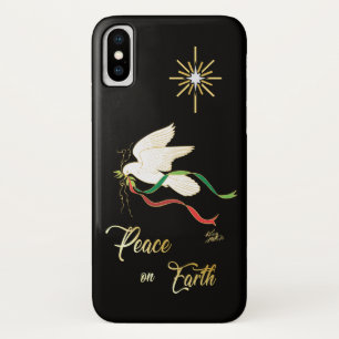 White Dove Spreading Peace On Earth Case-Mate iPhone Case