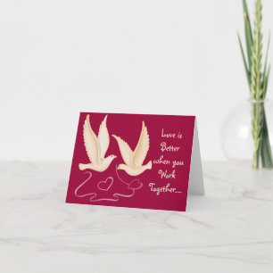 White Doves - Love is Better.... Cards