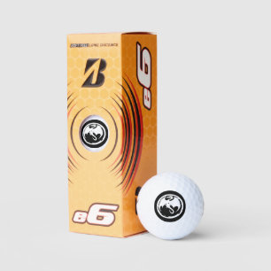 White Dragon Bridgestone e6 golf balls 3 pk