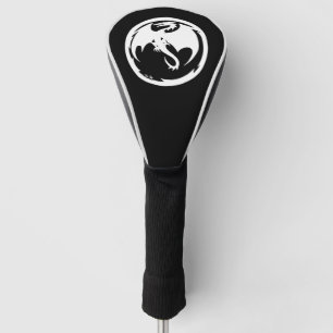 White Dragon golf club driver head cover