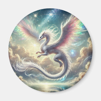 White Dragon Magnet