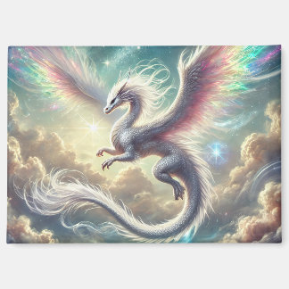 White Dragon Magnet