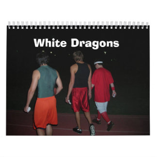 White Dragons - Customized Calendar