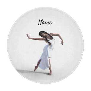 White Dress Dancer Thunder_Cove Cutting Board