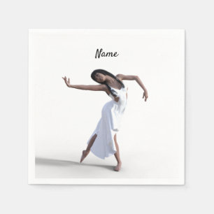 White Dress Dancer Thunder_Cove   Napkin