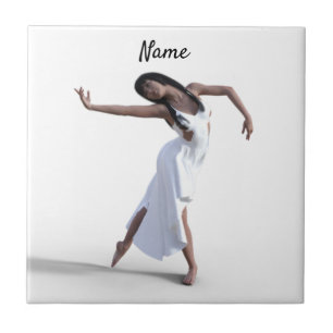 White Dress Dancer Thunder_Cove Tile