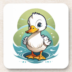 white-duck coaster